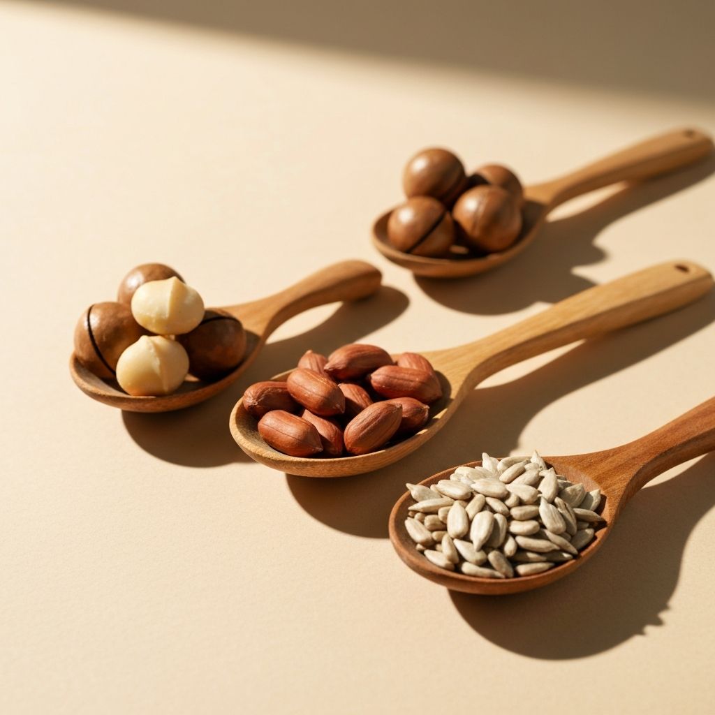 CoQ10-reiche Nüsse und Samen